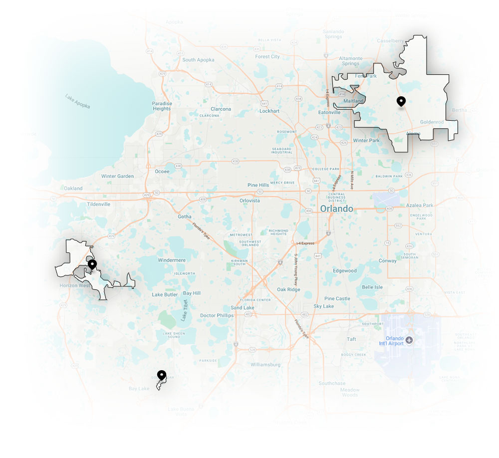 Central Florida Map